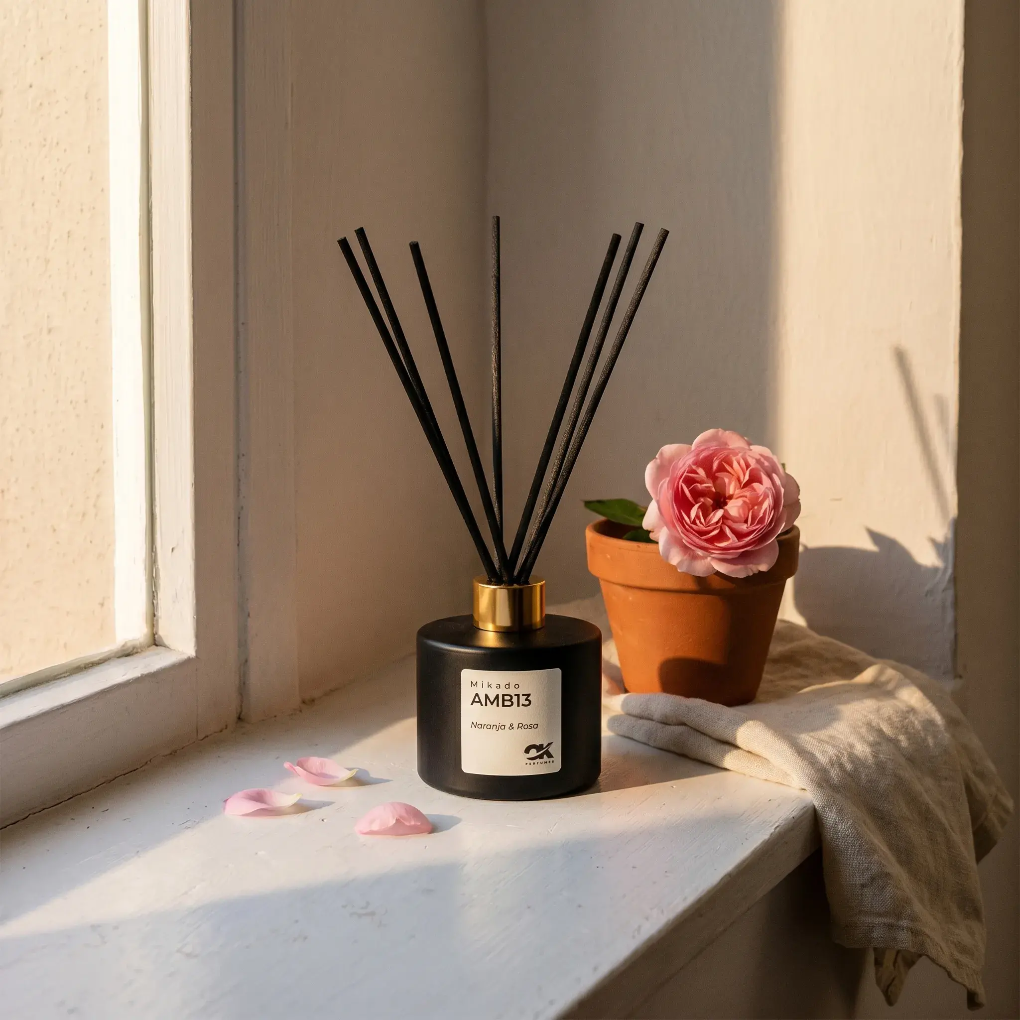 Naranja & Rosa de Jardín · Mikado 200 ml · Nº13 - Image 2