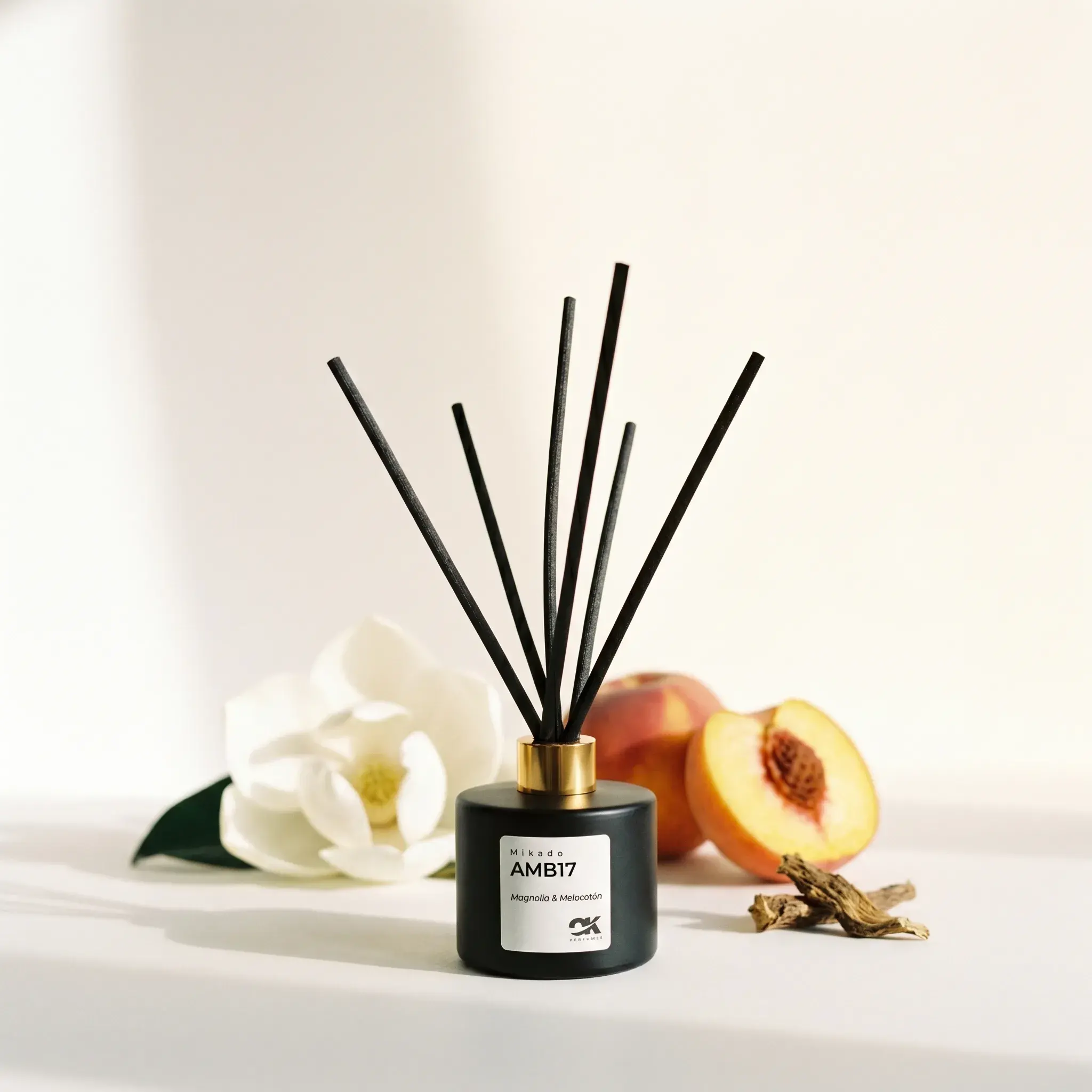 Magnolia & Melocotón · Mikado 200 ml · Nº17
