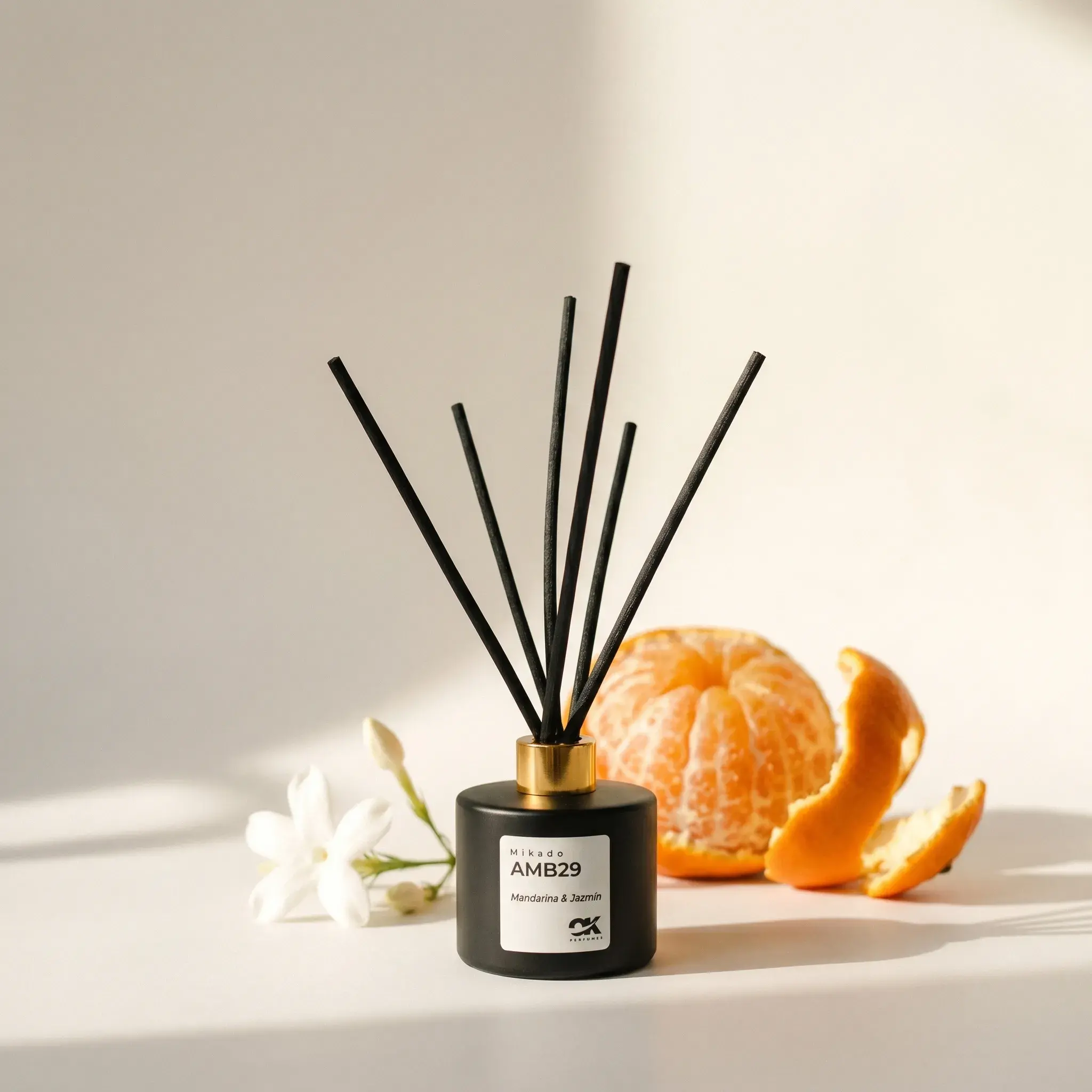 Mandarina & Jazmín Blanco · Mikado 200 ml · Nº29